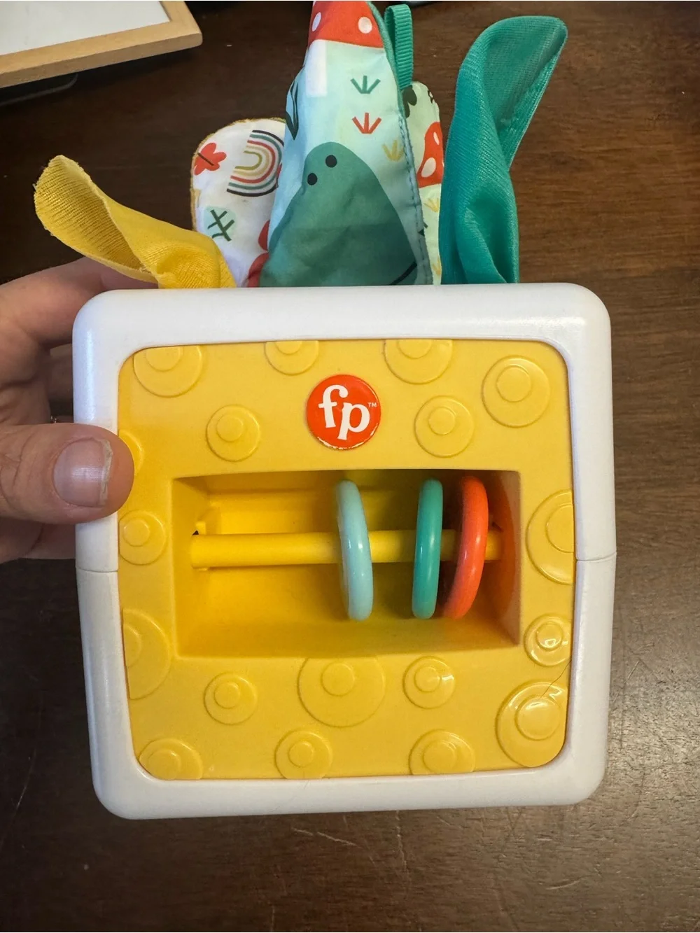 Fisher-Price Tissue Fun Activity Cube